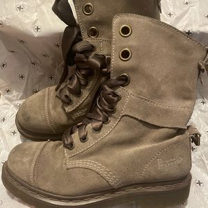Dr Martens “Aimee” Suede Boot